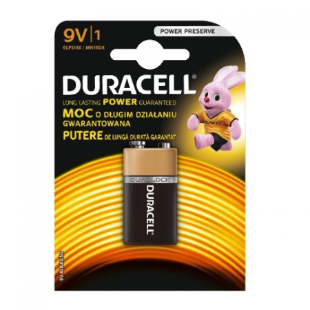 Baterija DURACELL 9V