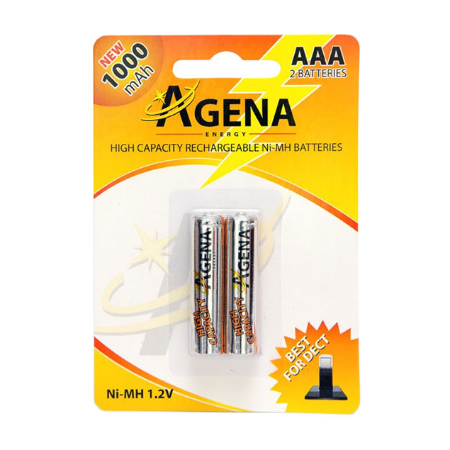 Baterija punjiva Agena AAA NiMH 1000mAh/1.2V