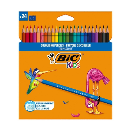 Bic drvene boje TROPICOLORS 1/24