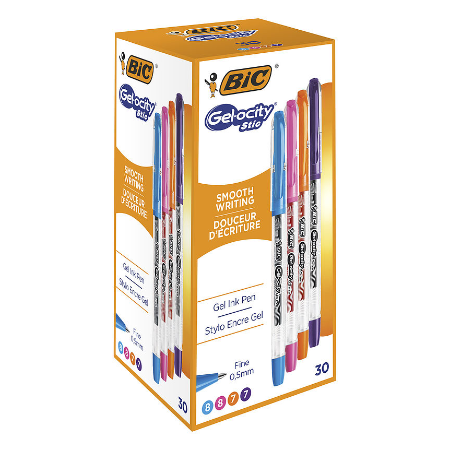 BIC Gelocity stick hemijska olovka fun mix BX30
