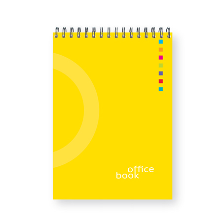 Blok spirala A5 dikto 56 l OFFICE BOOK 