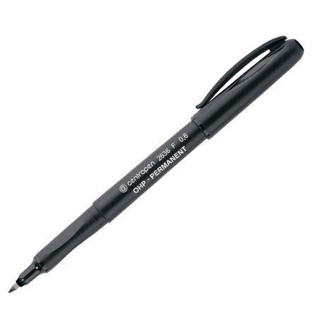 Centropen OHP marker 2636 crni 0.6 mm