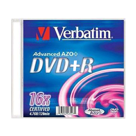 DVD+R Verbatim u slim kutiji