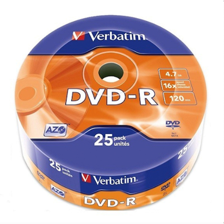 DVD-R Verbatim 1/25