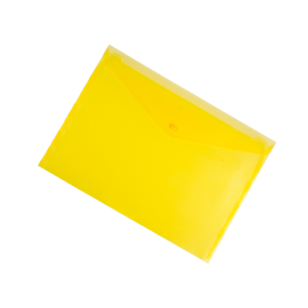 Fascikla PVC A4 dugme žuta