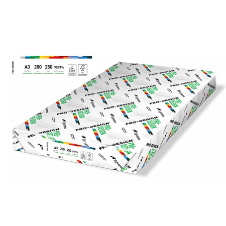Fotokopir A4 PRODESIGN A3 200gr