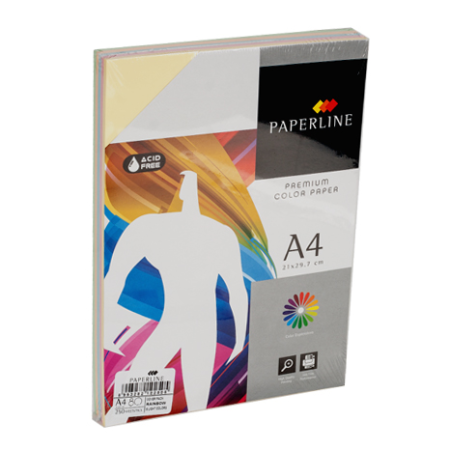 Fotokopir papir A4 u boji 250/1 pastelne boje