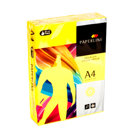 Fotokopir papir u boji A4 intenzivni žuti