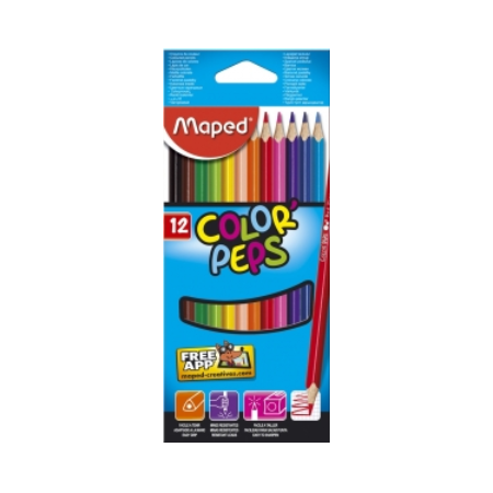 Maped drvene bojice COLOR PEPS 1/12