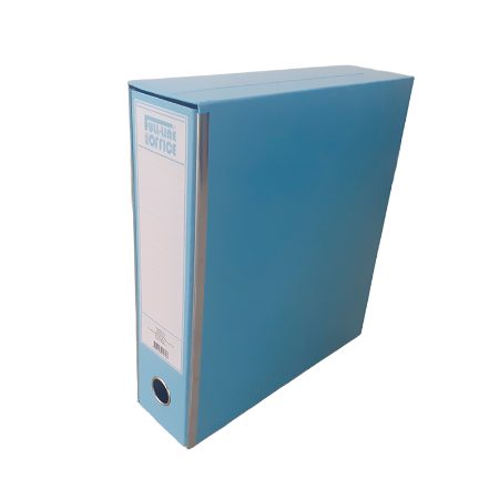 Registrator A4 sa lajsnom PVC Full-line pastel plavi