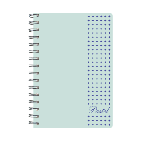 Sveska spirala A4 SK 100 PASTEL KOLEKCIJA