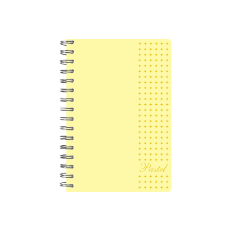 Sveska spirala A5 DIKTO 100L PASTEL KOLEKCIJA
