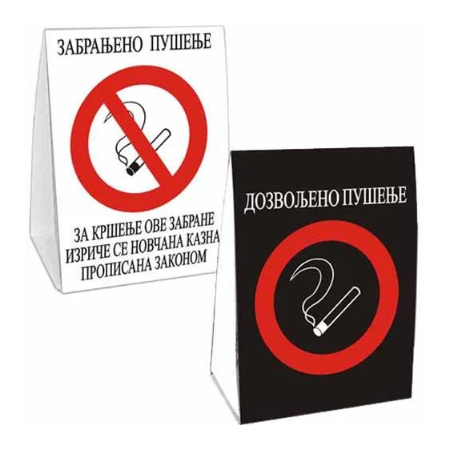 Zabranjeno/dozvoljeno pušenje A6